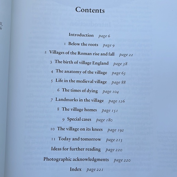 The Villages Of England by Richard Muir HC/DJ Book EXC - Picture 5 of 5